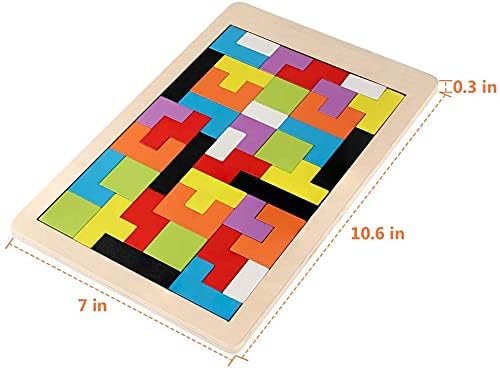 🧠 Kids Wooden Russian Blocks Puzzle Game
