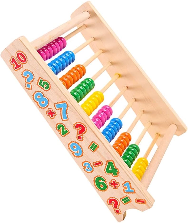 Wooden Abacus for Kids – 100 Beads Math Learning Toy for Toddlers & Preschoolers