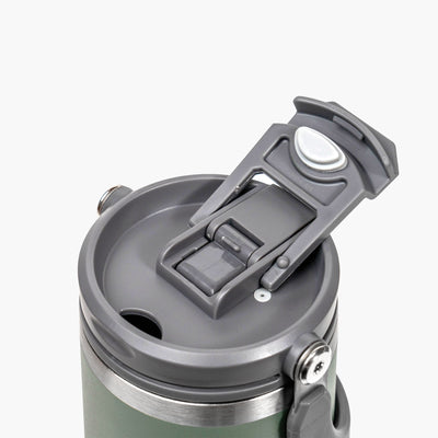 TYESO ROAM Stainless Steel Tumbler with 2-in-1 Lid and Straw