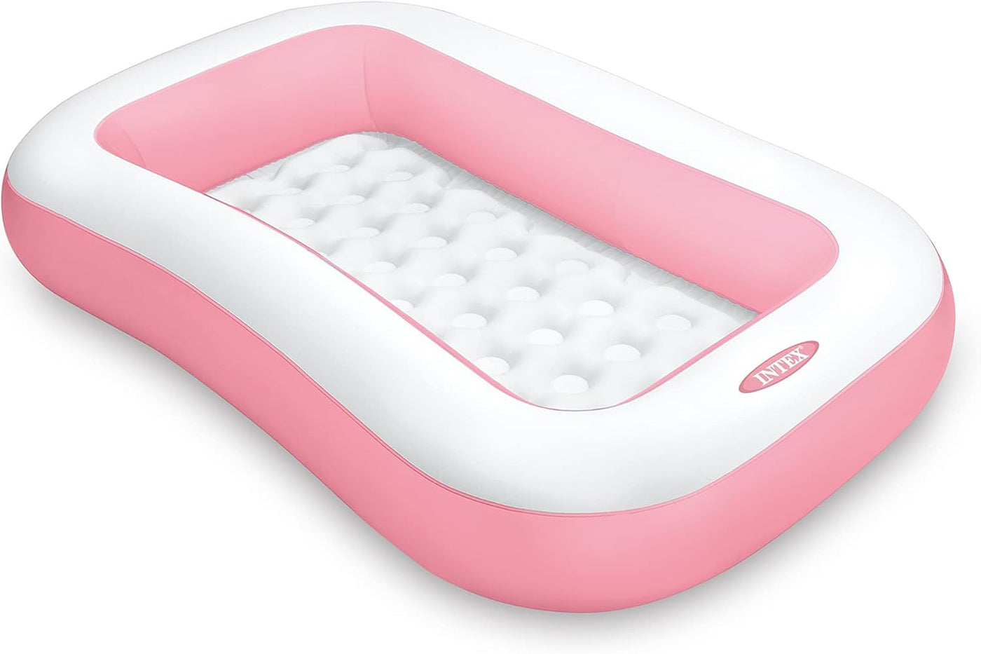 INTEX Rectangular Kiddie Pool – 65" x 39" x 10" (Pink)