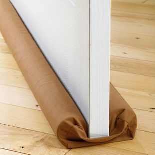 Twin Door Draft Protector