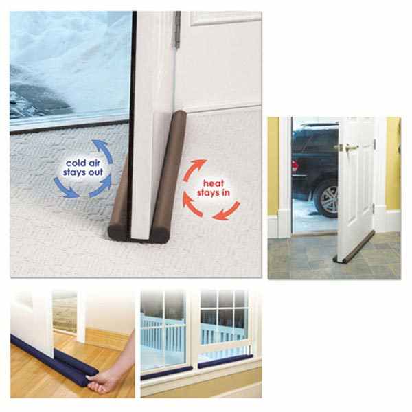 Twin Door Draft Protector