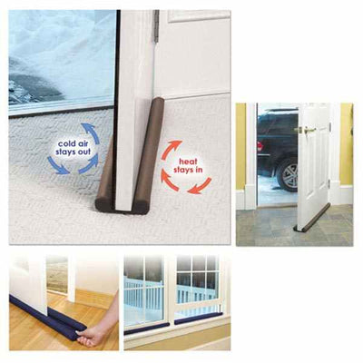 Twin Door Draft Protector