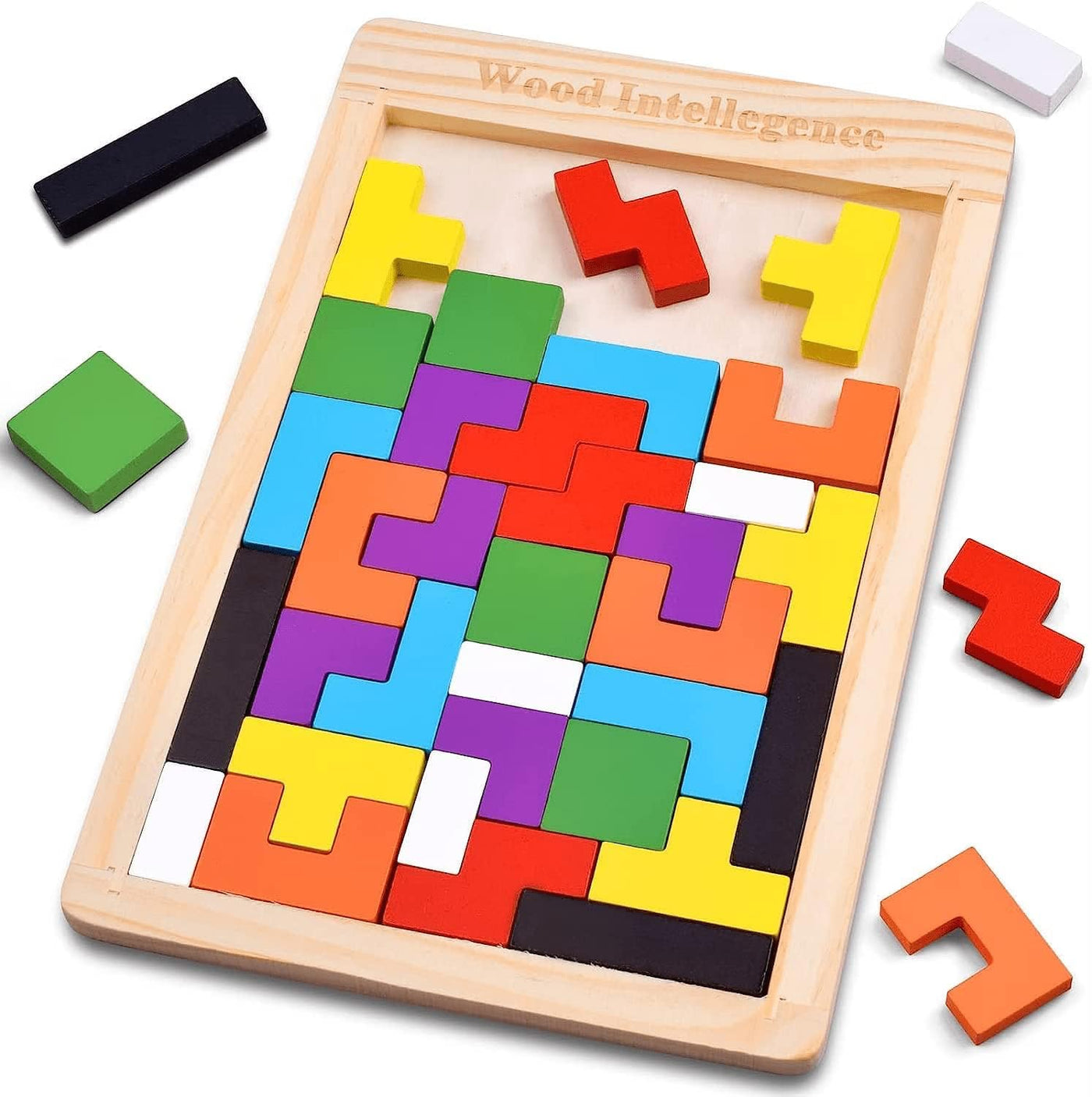 🧠 Kids Wooden Russian Blocks Puzzle Game
