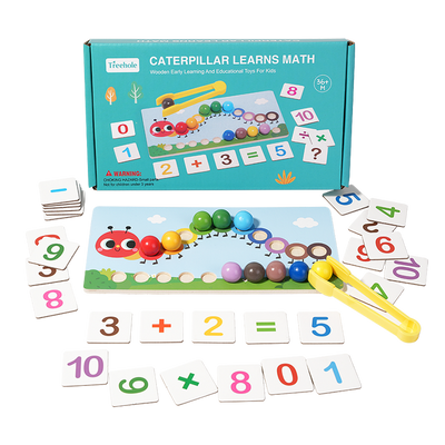 Caterpillar Science Math Early Educational Puzzle